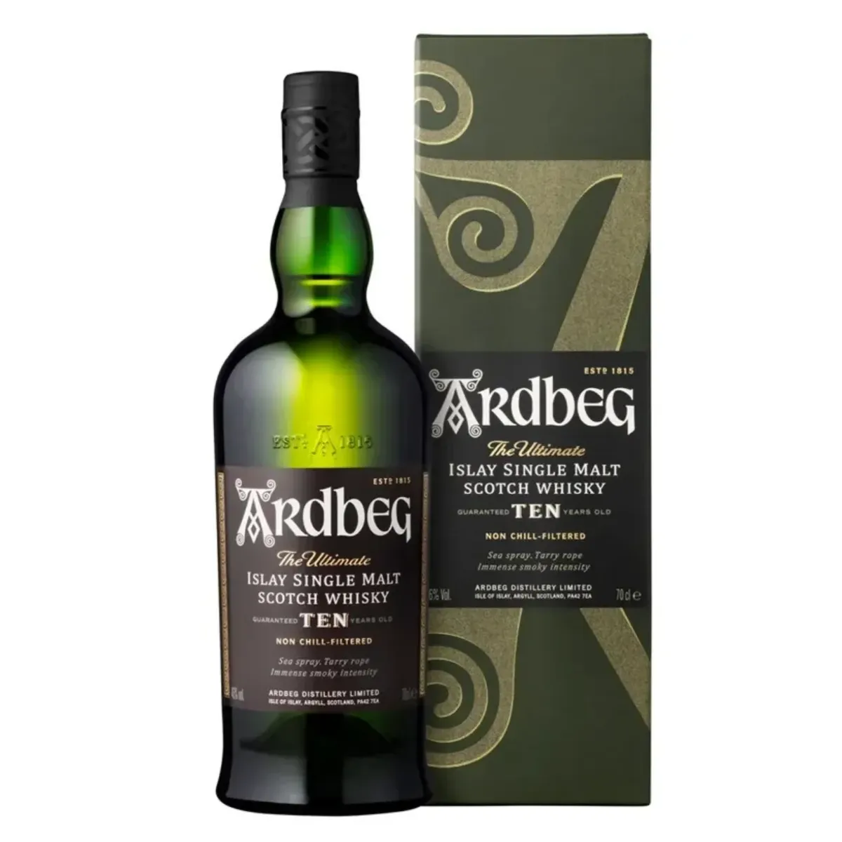 Whisky Ardbeg 10 Años 700 ml c/estuche