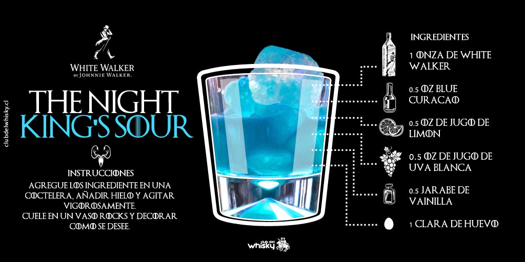 The Night King's Sour | White Walker by Johnnie Walker